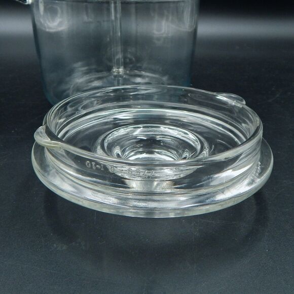 Pyrex Glass Coffee Pot Flameware StoveTop 6-9 Cup Percolator Complete #7759-B - Picture 7 of 16